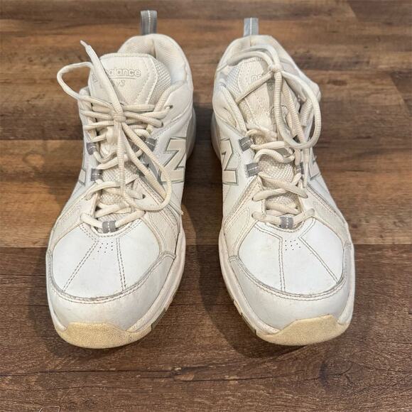 New Balance Men's 608 Cross Trainer Sneakers White Size 12 Gym Walking Run READ - Picture 3 of 11